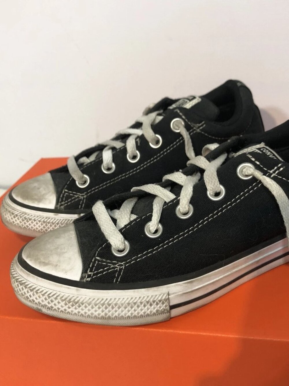 Converse Chuck Taylor All Star Black White AO1696F Size 3Y, EUR 35